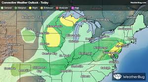 Severe Storms Fire Up Across The Mid-Atlantic, Northeast, and Midwest