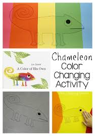 Educational games and activities to play online. Chameleon Color Changing Activity For A Color Of His Own Still Playing School