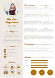 Aimable Cv Original Modele Cv Modele De Cv Creatif