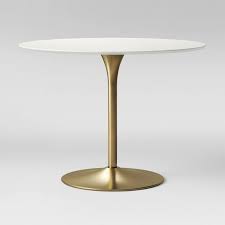 Braniff Round Dining Table Metal Base Project 62 In 2020 Tulip Dining Table Metal Dining Table Metal Round Dining Table