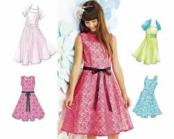 Girls Plus Size Dress Pattern Sz 8 5 To 16 5 Sleeveless Dress Shrug Jacket Sewing Pattern Simplicity 1213 Uncut Plus Size Holiday Dresses Shrug For Dresses Dress Patterns