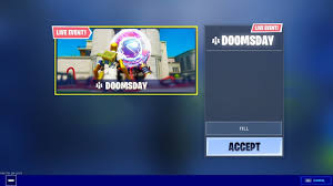 Although the event is still shrouded in mystery, the event's title gives players some small indication many fortnite players have speculated that there will be an explosion which alters the layout of after the event goes live, the current season of fornite will come to an end tomorrow (tuesday 16 june). Fortnite Doomsday Event New Youtube