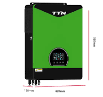 ОЕМ 3kw 5kw 6kw Гибридный инвертор с WiFi приложениями MPPT трекинг