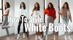 Save 8% with coupon (some sizes/colors) How To Style White Boots Vlogmas Day 7 Youtube