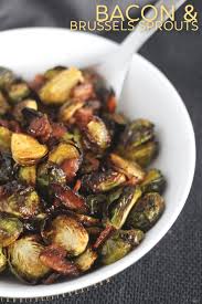 Air Fryer Brussels Sprouts With Bacon Maple Syrup Fabulessly Frugal Recipe Air Fryer Recipes Healthy Sprouts With Bacon Shredded Brussel Sprouts