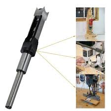 4 Pcs Set Woodworking Square Hole Mortise Chisel Drill Bits Set Wood Hole Saw Mortising Chisel Countersink Drill Woodworking Square Mortise Chisel Woodworking