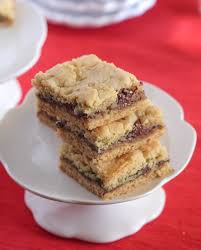 Nutella Butter Cookie Bars Recipe Yummy Cookies Nutella Biscuit Bar