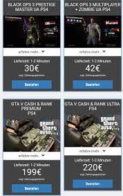 Check out and complete the payment Ich Mochte Einen Unlock All Account Kaufen Fur Gta 5 Gta V