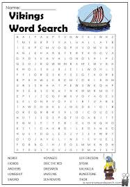 Check spelling or type a new query. Vikings Word Search Monster Word Search