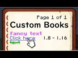 There was a post by jeb that was deleted instantly! How To Make Custom Books Clickable Books Minecraft 1 17 Youtube