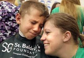 Bridgeway students, teachers shave heads for charity