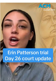 Erin Patterson Talking to Reporters