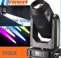 LED 500W 600W Hareketli Baş Işığı Bsw Çerçeve Cmy CTO