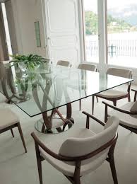 Their beauty is one of the reasons they captivate the attention of consumers every day. Elegant Glass Dining Room Tables Novocom Top