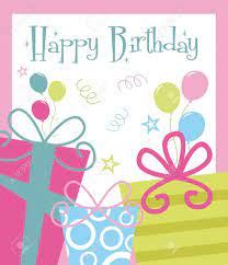 Check spelling or type a new query. Happy Birthday Greeting Card Illustration Royalty Free Cliparts Vectors And Stock Illustration Image 20855088