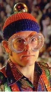 Andy roddick, john mcenroe, heather watson and martina hingis and team billie jean: Elton John In Tommy 1975 Elton John Costume Elton John Sunglasses Elton John Glasses