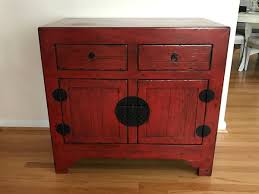 Pottery Barn Emmett Console Table Cabinet Cupboard Ming Red Measures 36 Wide 21 Deep And Pottery Barn Furniture Pottery Barn Crib Pottery Barn Kids Bedding