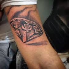 The spade, heart, club, and diamond. Diamond Tattoo Meaning For Guys