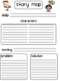 You Might Be A First Grader Story Map Teaching Teaching Writing Teaching Reading