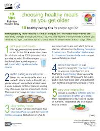 If you're on the lookout for foods that can help lower your risk. Choosing Healthy Meals As You Get Older 10 Tips
