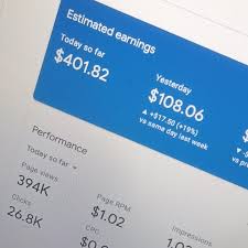 adsense blogging earning
