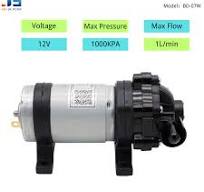 12V/24V High-Pressure DC Diaphragm Booster Pump