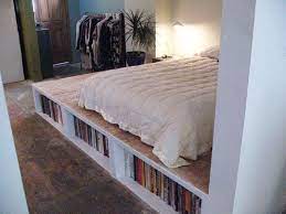 Look Diy Platform Bed With Storage Platform Bed With Storage Diy Platform Bed Diy Bed