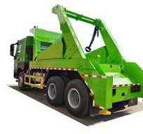 China High Quality HOWO 12 Tons Skip Lift Garbage Truck ...