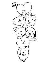 Check out amazing bt21mang artwork on deviantart. 9 Ide Gambar Bt21 Buku Mewarnai Gambar Sketsa