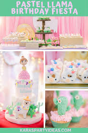 The random facts about the birthday celebrant adds a lovely personal touch as well. Kara S Party Ideas Pastel Llama Birthday Fiesta Kara S Party Ideas