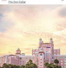 The Don Cesar Hotel In Florida Florida Hotels Visit Usa Places To Visit