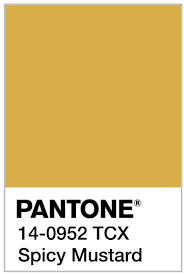 Spicy Mustard Pantone Pantone Yellow Pantone Colorful Interior Design