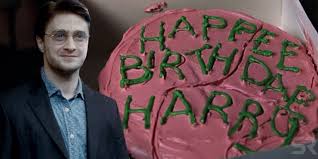 Do you remember hagrid's cake for harry's 11th birthday? Harry Potter S Birthday Everything Canon That Happened On July 31st
