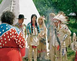 What's the german translation of indigenous? German Indians Andrea Robbins And Max Becher