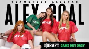 TeamSkeet - Fantasy Football Game Day Orgy (Lauren Phillips, Pristine Edge,  Alex Coal, Jasmine Daze)