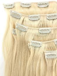 It is easy to take care of them, and you only have to brush them to prevent tangles. European Remy Clip In Blond Extension Vhb