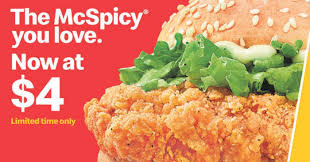 It comes complete with a thick, succulent chicken fillet with a spicy coating, on a. Grab A 4 Mcspicy At Mcdonald S For A Limited Time From 19 Mar 20 Moneydigest Sg