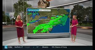 Weather Channel's Hot Jen Carfagno With Her Sidekick Kelly Cass On 102923