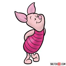 Free download 50 best quality classic winnie the pooh drawing at getdrawings. How To Draw Piglet Winnie The Pooh Sketchok