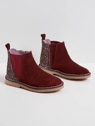 Des bottines qui ne manqueront pas de se faire remarquer en soirée ! Boots A Paillettes Fille Bordeaux Fille Vetement Et Deco Cyrillus
