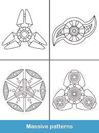 How to make a fidget spinner: Fidget Spinner Coloring Books For Android Apk Download
