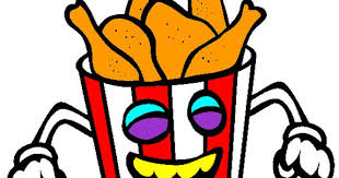Fried Chicken Coloring Page Free Fried Chicken Online Coloring Chicken Coloring Pages Chicken Coloring Online Coloring