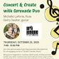 Serenade Duo presents Concert & Create event image