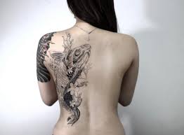 79 Koi Fish Tattoos Ideas January 2021 Back Piece Tattoo Tattoos Dragon Sleeve Tattoos