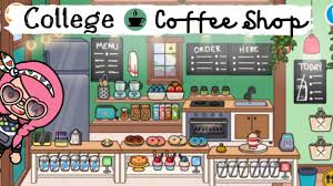 Coffee machines for home beans meme tik tok compilation. College Coffee Shop Update Toca Life World Home Designer Toca Boca Youtube