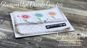 This video tutorial features stampin up products and. Ornate Style With Stampin Blends Card Video Tutorial Stamp Happy Jacque Williams Stampin Up Demonstrator