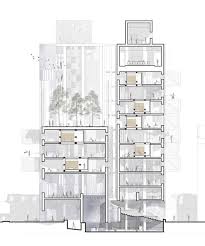 Fabriciomora Architectural Section Architecture Drawing Architecture Elevation
