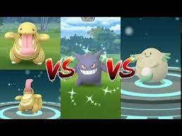 Shiny Lickitung Evolves Into Lickilicky Comparing To Previous Raid Day Like Gengar And More Youtube Gengar Pokemon Pokemon Go 2016