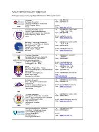 We did not find results for: Alamat Institusi Pengajian Tinggi Awam