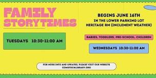 Family Storytime at Comstock Township Library